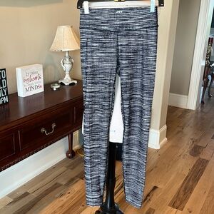 Leggings Black White Stretchy